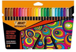 🌈 BIC Intensity. Set de 24 rotuladores de punta fina.