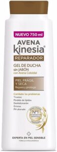 💫Avena Kinesia Gel de Baño Reparador Formulado sin Jabón con Avena 100% Natural, 750ml 💫