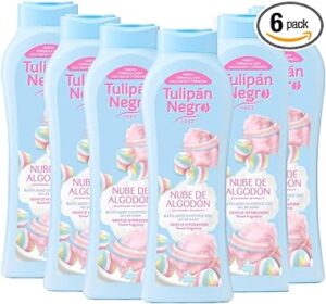 💫PACK 6UDS. GEL DE BAÑO BAÑO NUBE DE ALGODÓN 650ML, TULIPÁN NEGRO 💫