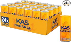 💫Kas Naranja Zero, Refresco 330 ml 