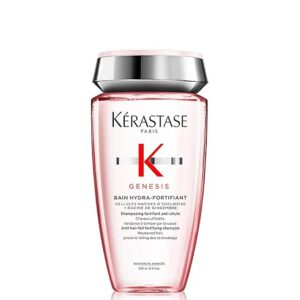 💫Kérastase Genesis, Champú Fortificante Anti-Caída, Con Textura En Gel, Para Pelo Fino o Frágil, Bain Hydra-Fortifiant, 250 ml 💫