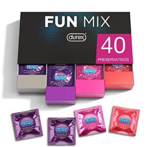 🐟 40 preservativos Durex Fun Explosion