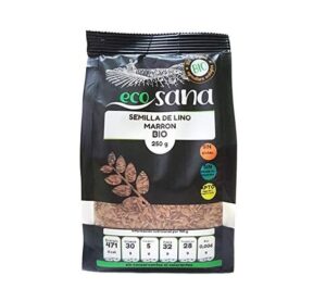 🐟 250g de semillas de lino marrón Ecosana BIO