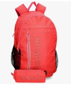 ✨ Reebok. Conjunto de mochila escolar con estuche.