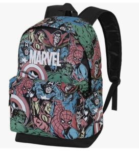 🦸🏻‍♀️ Karactermania. Mochila escolar de Marvel con capacidad de 22 litros.