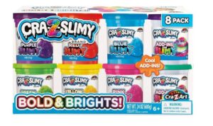 🌈 Kit de 7 botes de slime en colores surtidos, con accesorios para mezclar