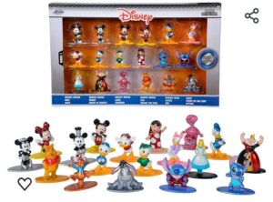 🤩 Set de 18 nano figuras metálicas Disney coleccionables. Con licencia oficial.