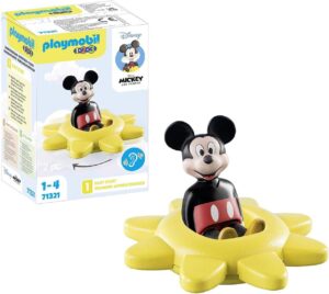 🐟 Juego Playmobil 1,2,3 Disney Mickey en sol giratorio