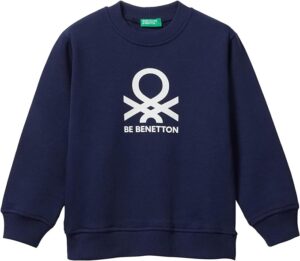 🖤 United Colors of Benetton Sudadera Infantil.