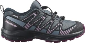 🖤 SALOMON XA Pro V8 Climasalomon Waterproof, Zapatillas Todoterreno Unisex Niños.