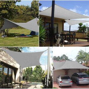 🐟 Toldo de vela impermeable Dripex con protección UV