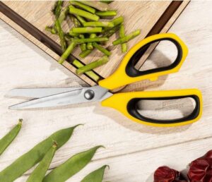 ✂️ Arcos. Super buenas estas tijeras de cocina en acero inoxidable. Para todo tipo de alimentos y con mango de polipropileno.