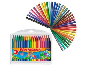 🌈 BIC Kids Plastidecor. Set de 36 ceras de colores surtidos.