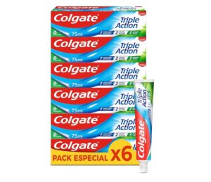 Colgate triple Action ⭐️ Pack de 6