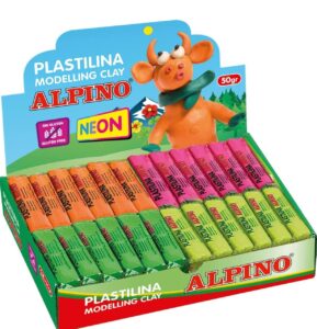 24 unidades de plastilina Neon ⭐️ Perfecta para jugar con luz negra