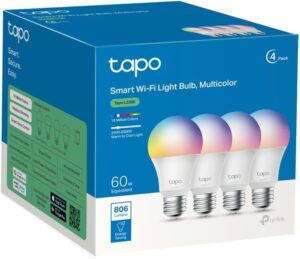 🐟 Pack de 4 bombillas inteligentes TP-Link Tapo L530E