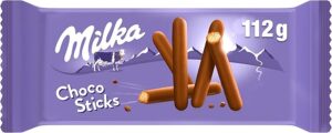 💫Milka Choco Sticks Palitos de Galleta Cubiertos de Chocolate con Leche de los Alpes 112g 💫