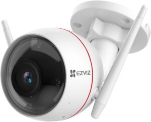 🐟 Cámara de vigilancia Ezviz WiFi con visión nocturna en color y Alexa