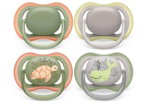 Pack de 4 chupetes ultra air de