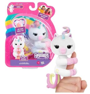 🦄 Bizak Fingerlings. Unicornio Lulu con más de 70 sonidos y reacciones.