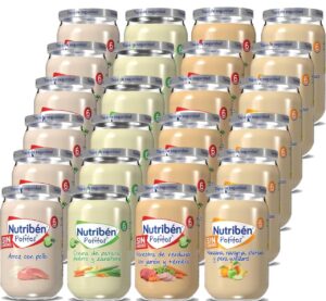 Pack 24 tarritos Nutriben variados