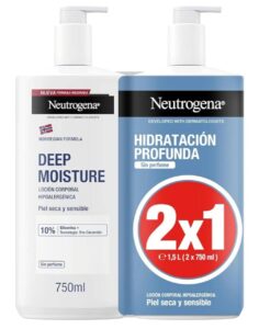 ✨ Neutrogena Fórmula Noruega. 3 botes de 750ml cada uno.