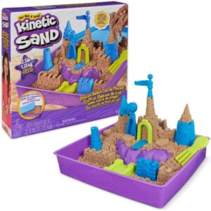 🐟 Arena mágica Kinetic Sand Castillo de playa de lujo