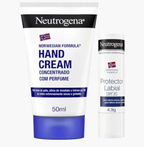 ✨ Neutrogena Fórmula Noruega. Crema de manos concentrada   Protector labial hidratante SPF 20.