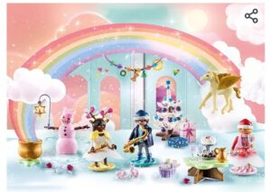 🌈 Playmobil. Calendario de adviento arcoiris de Navidad.