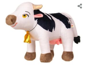 🐄 Bandai La Granja de Zenon. Peluche musical de la Vaca Lola.