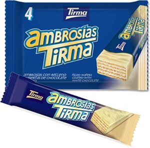 💫Tirma Ambrosía Cubierta de Chocolate Blanco | 4 uds, 86g 💫