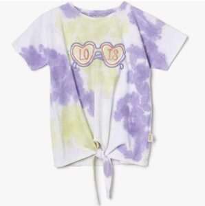 🟣 Camiseta Lois con estampado Tie Dye.