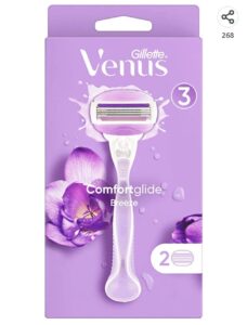 🌟 Maquinilla Venus de Gillette con  3 recambios.