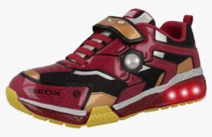 Zapatillas Geox Marvel Ironman con luces.