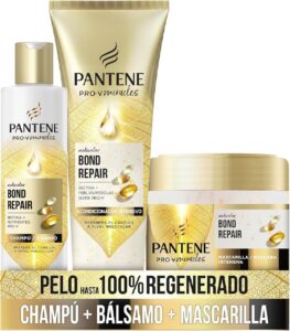 💫Pantene Molecular Bond Repair Con Biotina Champú 250ml Fórmula Pro-V   Mascarilla Intensiva 300ml Y Acondicionador 150ml Para Pelo Dañado Y Seco 💫