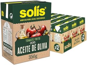 💫 Solis Salsa de tomate COMBI OLIVA 12 x 350 g💫