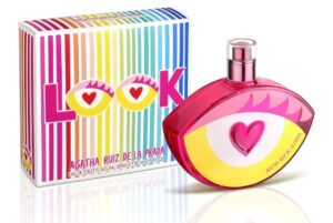 🩷 Agatha Ruiz de la Prada LOOK. Eau de toilette para mujer. De larga duración con notas frutales, florales y cítricas. 80ml.