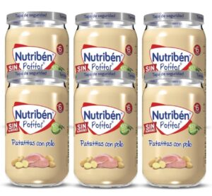 Pack de 6 Potitos Nutriben