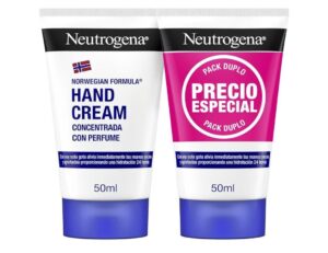 ✨ Neutrogena Duplo. Crema de manos concentrada con glicerina y vitamina E. 2uds.