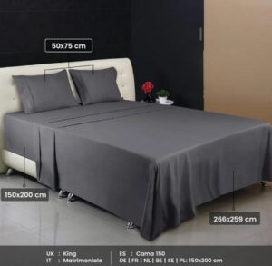 🛏️ Juego de sábanas de microfibra para cama de 150cm. 4 piezas.