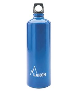 💦 Laken. Botella de agua de aluminio con boca estrecha y capacidad de 1 litro.