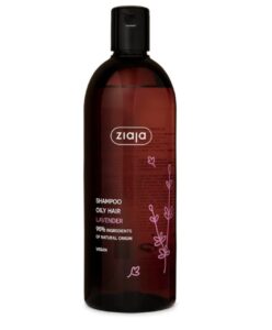 🟣 Ziaja. Champú de lavanda para cabello graso.