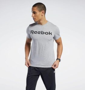 ⚡ Camiseta Reebok para hombre.