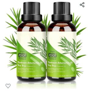 🌟 Aceite de árbol del té 100% natural. Pack de 2 Uds.