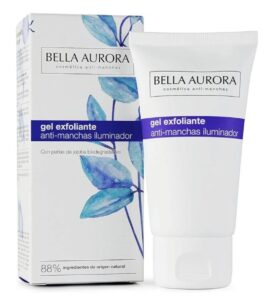 ✨ Bella Aurora. Gel exfoliante facial. Antimanchas e iluminador.