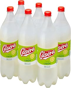 💫 La Casera® Limón, Refresco con gas de Limón con Cero Azúcares añadidos 