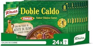 💫Knorr Doble Caldo en Pastilla Carne 8 pastillas 💫