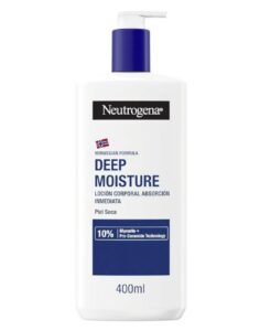 ⚡ Neutrogena Loción corporal de hidratación profunda. Con glicerina y pro-ceramida. 400ml.