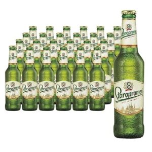 🐟 Pack de 24 cervezas checas de estilo Pilsner Staropramen Premium