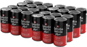 🐟 24 latas de cerveza Estrella Galicia Mini